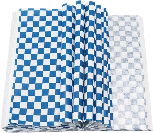 Miniatura 10 de EUSOAR Papel de envoltura para sándwich, 200 hojas de pergamino para hornear, cera seca, papel de delicatessen resistente a la grasa
