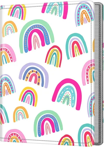 Fintie - Álbum de fotos de 5x7 pulgadas, 52 bolsillos, mini capacidad, cubierta premium de piel vegana, portátil, álbum en formato de billetera para
