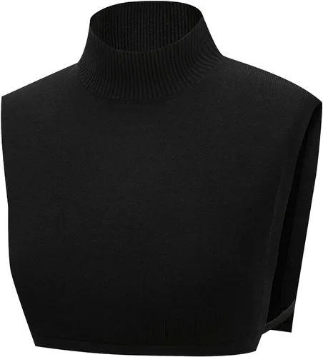 Miniatura 2 de SUZALA Collar falso de encaje, cuello falso desmontable para mujer, cuello falso para blusa, suéter