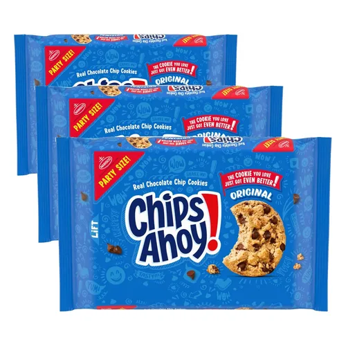 Miniatura 38 de NABISCO CHIPS AHOY! CHIPS AHOY! Galletas Originales de Chips de Chocolate, Tamaño para Fiestas, 25.3 oz