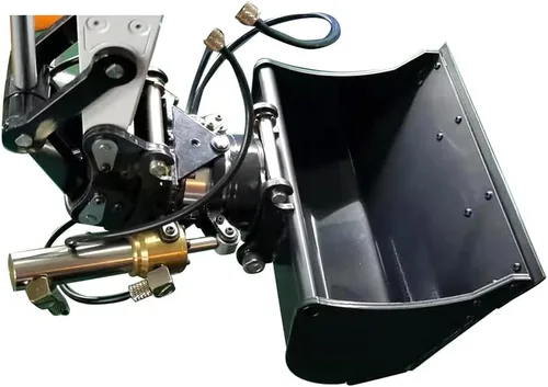 TOUCAN RC HOBBY Cubo inclinable de metal para DIY 1/14 946 946-3 modelo de excavadora de ruedas con orugas Rc