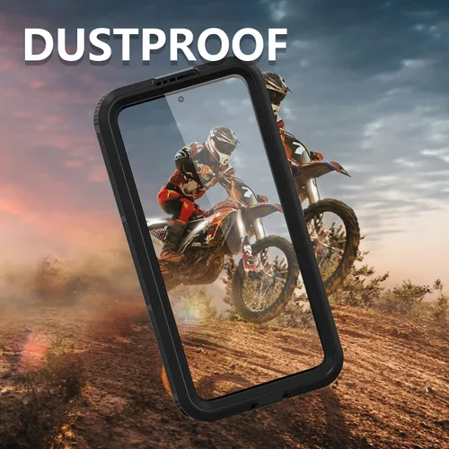 Miniatura 9 de Samsung Galaxy S23 - Funda impermeable a prueba de caídas, Galaxy S23 de cuerpo completo, funda totalmente sellada con protector de pantalla