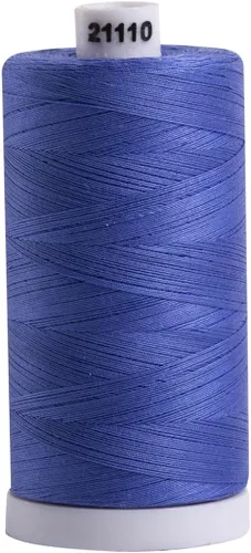 Miniatura 67 de Connecting Threads Hilo de coser 100% algodón, carrete de 1200 yardas (azul almirante)