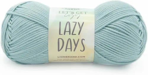 Miniatura 15 de Lion Brand Lazy Days - Ovillo de lana para principiantes, para tejer, ganchillo y manualidades, color Bluebell, 1 unidad