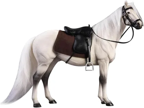 Miniatura 7 de Hanover - Decoración de caballo negro de resina, decoración del hogar, estatua de caballo para escritorios, poliresina duradera con detalles