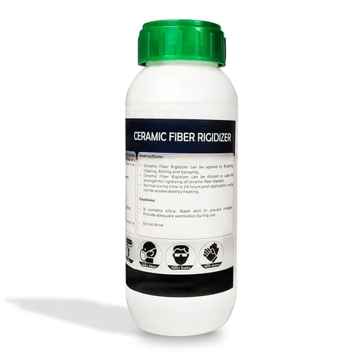 Miniatura 2 de Rigidizador para revestimiento de fibra de cerámica, clasificación 2300F, revestimiento de superficie de aislamiento ignífugo para tableros de manta