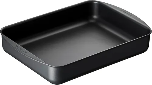 Miniatura 3 de Scanpan Asador antiadherente clásico de 3.25 cuartos de galón (13.5 pulgadas x 8.75 pulgadas), compatible con estufas de gas y eléctricas, apto