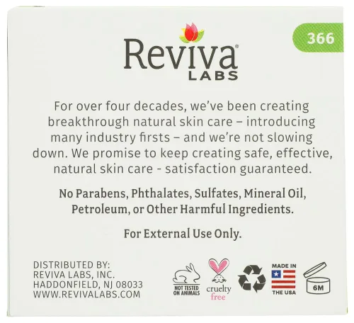 Miniatura 3 de REVIVA LABS - Crema DMAE de éster de vitamina C de ácido alfa lipoico (2.oz)
