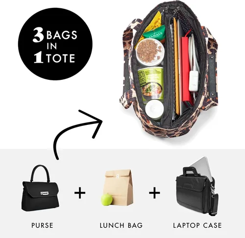 Miniatura 2 de Fit & Fresh Bolsa aislante 2 en 1 para almuerzo y viaje