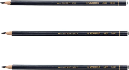 Miniatura 2 de 3 lápices Stabilo-All (Negro)