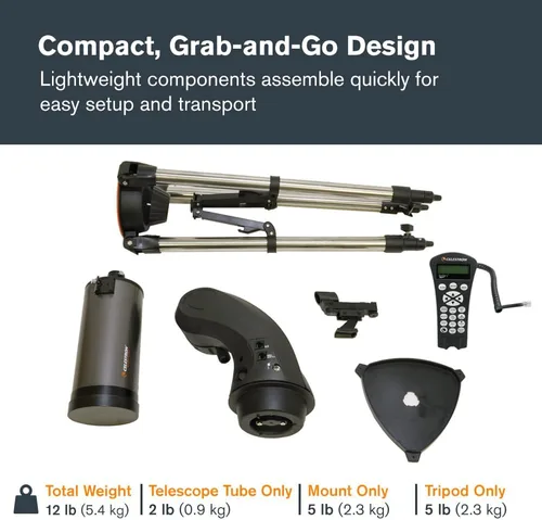 Miniatura 5 de Telescopio computarizado Celestron modelo NexStar 130 SLT