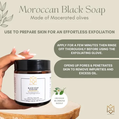 Miniatura 7 de MoroccanSource - Guantes exfoliantes para el cuerpo, removedor de piel muerta, guante de ducha para limpieza de piel muerta y limpieza profunda
