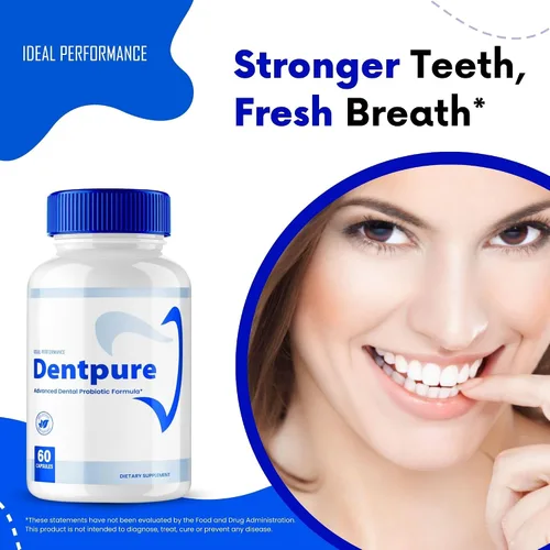Miniatura 4 de Dentpure Probióticos orales para dientes y encías, píldoras de suplemento Dentpure - Máxima fuerza, probióticos avanzados totalmente naturales