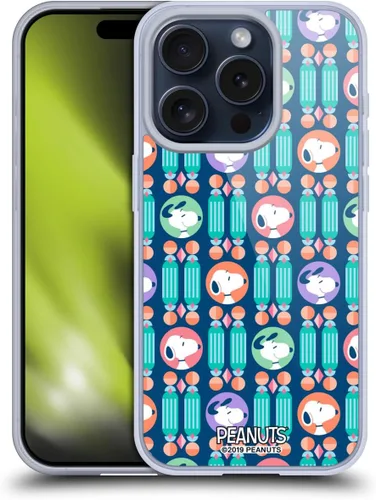 Miniatura 132 de Head Case Designs Snoopy Deco Dreams - Funda de gel suave con licencia oficial de Peanuts Blue Pattern compatible con Apple iPhone 7 Plus/iPhone 8