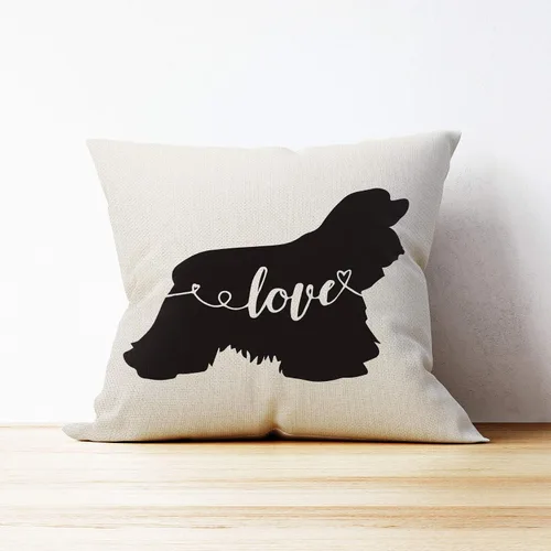 Miniatura 3 de Funda de almohada de Cocker Spaniel, regalos para amantes de los perros, regalos para amantes de los cocker mamá, regalos para recién casados