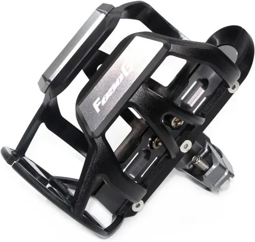 Miniatura 8 de Para F 650 GS para BMW para F650GS para F650 GS Moto CNC aleación de aluminio bebida botella de agua bebida taza titular (color : azul)