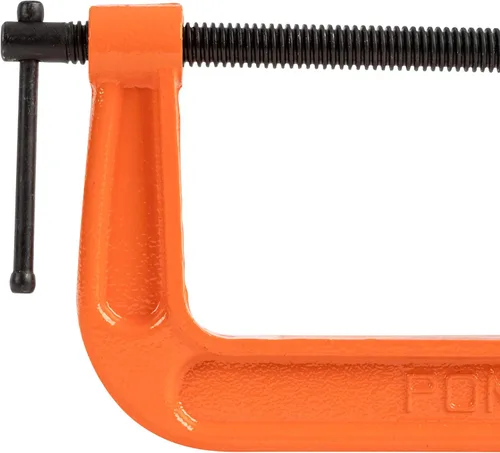 Miniatura 4 de Pony Jorgensen 2680 Abrazadera C de 8 pulgadas, naranja