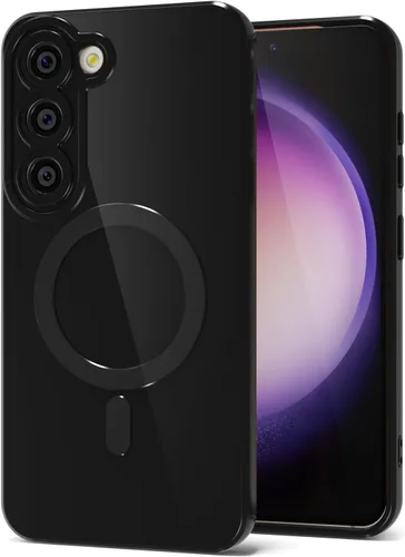 Miniatura 164 de Svanove para Samsung Galaxy S22 Funda de teléfono de silicona magnética, compatible con Magsafe, linda para mujeres, brillante color brillante, gel