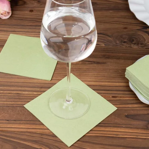 Miniatura 24 de Efavormart - Paquete de 20 servilletas de papel Airlaid suaves de lino de color burdeos, altamente absorbentes, desechables Borgoña