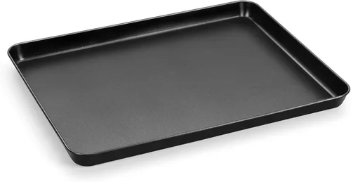 Miniatura 16 de Bandeja para horno tostador E-far, bandeja de 10.5x8x1 pulgadas antiadherente para hornear galletas, bandeja de hornear pequeña de acero al carbono