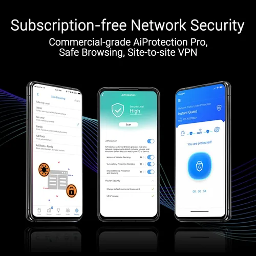 Miniatura 12 de ASUS ZenWiFi BT10 Tri-Band WiFi 7 Mesh, 18 Gbps, 3000 pies cuadrados (1 unidad), puertos duales 10G, seguridad y controles parentales incluidos