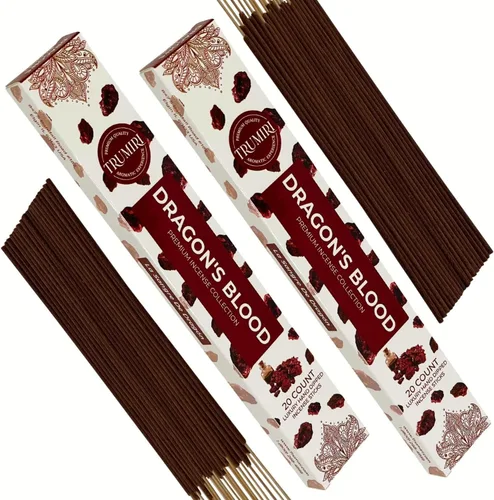 Miniatura 40 de Barritas de incienso de olíbano y mirra - Total 40 barritas de incienso - Paquete doble de 20 barritas de incienso - Inciensos - Inscents - Mirra