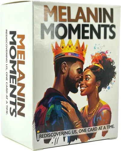 Kinfolk Melanin Moments - Juego de cartas para parejas que invita a la reflexión y ayuda a profundizar la comunicación y la conexión emocional