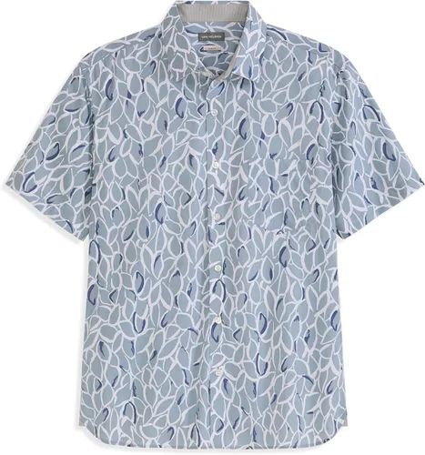 Miniatura 20 de Van Heusen Camisa de cuadros de manga corta con cuello abotonado para hombre sin arrugas
