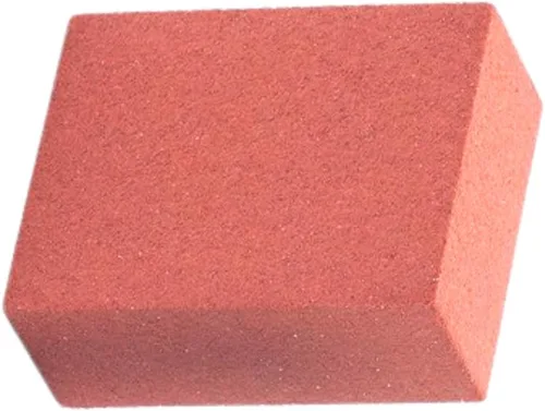 Wintersteiger Gomitas rojas suaves – Herramienta de pulido de bordes de esquí y snowboard | Goma suave para desintonizar delicadamente, pulido fino