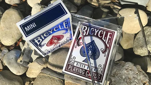 Miniatura 4 de Murphy's Magic Supplies, Inc. Bicycle Rider Back Mini edición limitada (paquete de 2 con pliegues de aluminio en estuche de quilates) por US Playing