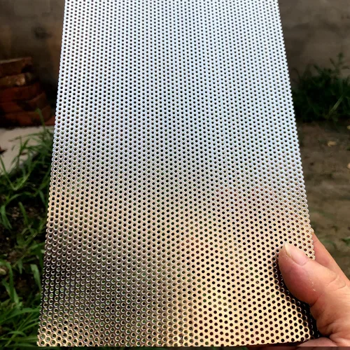 Miniatura 7 de Hojas de Metal Perforadas - Hojas Expandidas y Perforadas - Hoja de Acero Inoxidable Perforada - 20GA Agujero de 0.06 Pulgadas (aprox. 1.5mm) 11.8
