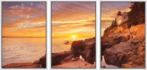 Miniatura 89 de wall26 Lienzo enmarcado para pared, juego de arte de noche estrellada sobre montañas, cielo nocturno tranquilo, naturaleza, desierto, fotografía
