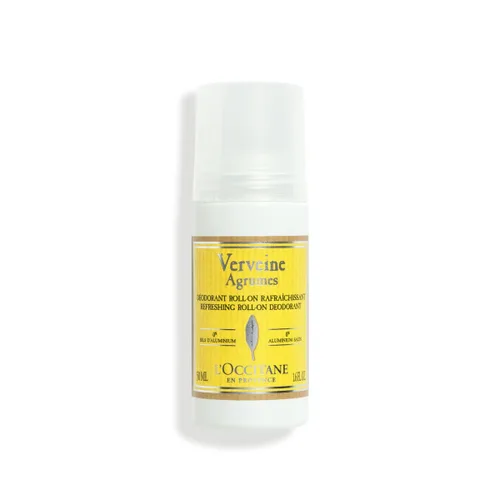 Miniatura 6 de L'OCCITANE Desodorante roll-on sin aluminio, reduce el olor corporal, verbena refrescante, aleros de baux, sin alcohol ni sales de aluminio