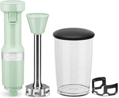Miniatura 3 de KitchenAid - Batidora de mano con cable y velocidad variable KHBV53, Pistacho