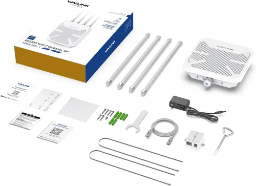 Miniatura 9 de WAVLINK Extensor WiFi 7 BE5100 para exteriores, repetidor WiFi de largo alcance para exteriores de doble banda, punto de acceso, enrutador de malla