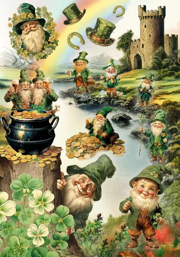 Miniatura 18 de Papel de arroz para decoupage A4, papel vintage para decoupage, papel vintage (Highland de Navidad - 2 hojas)