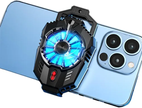 Miniatura 4 de TRILINK Enfriador de teléfono para juegos, ventilador de refrigeración universal para teléfono con dos modos de enfriamiento, funda de radiador
