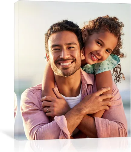 Miniatura 11 de GMissT Impresiones en lienzo con tus fotos – Cuadros personalizados sobre lienzo póster personalizado para decoración del hogar – Marcos flotantes