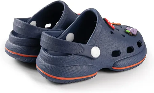 Miniatura 3 de KIDSUN Zuecos de jardín para niños y niñas, sandalias de agua sin cordones, ligeras, para exteriores, verano, playa, piscina