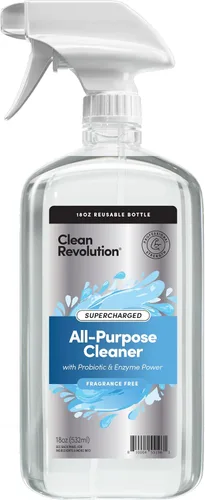 Miniatura 13 de Clean Revolution Suministro de repuesto para limpiador de superficies múltiples, no tóxico, ecológico y a base de plantas, listo para usar, lavanda