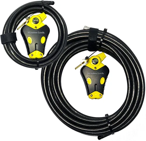 Miniatura 9 de Master Lock 8413 Python - Cerraduras de cable (Maestra)