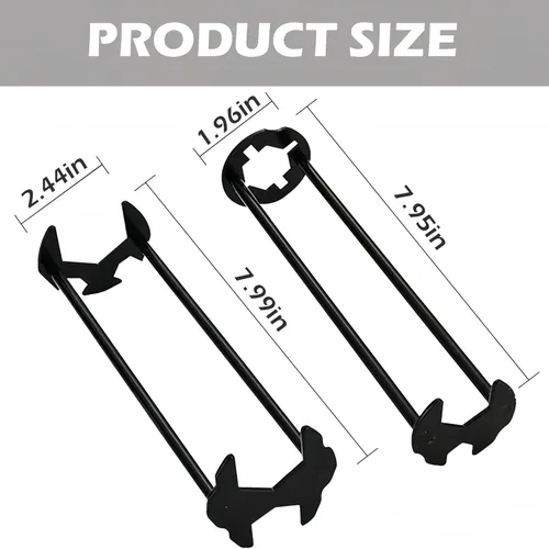 Miniatura 7 de Llave de fregadero multifuncional, herramientas universales de fontanería para debajo del fregadero, herramienta de plomería universal para espacios