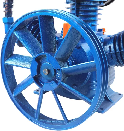 Miniatura 7 de Bomba de compresor de aire cilíndrico de 175PSI 10HP Cabeza de bomba de compresor de aire de bajo consumo de energía Motor Herramienta de aire