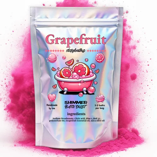 Miniatura 15 de Bomba de baño con brillo de lavanda morada en una bolsa, bombas de baño perfumadas hechas a mano para mujeres, niños y hombres, bombas de baño a