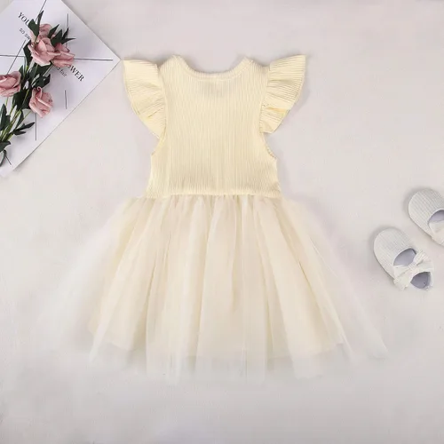Miniatura 5 de Vestido tutú para niñas pequeñas, vestido de tul de manga larga para otoño, invierno, vacaciones, cumpleaños, fiesta, 1-5 años