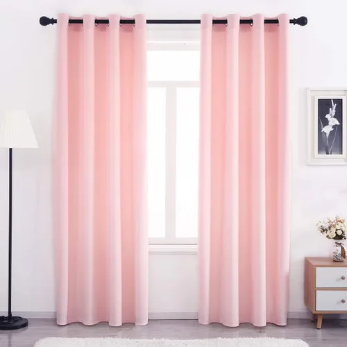 Miniatura 13 de SPXTEX Cortinas Opacas de Terciopelo Verde - 84 Pulgadas de Largo, Bloqueo de Luz, Parte Superior con Ojales, Aislamiento de Calor, Térmico