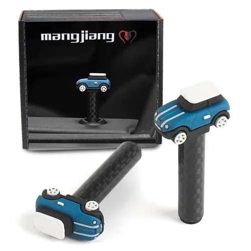 Perillas de Pines de Cerradura de Puerta de Metal de Fibra de Carbono de Silicona para Automóvil Tapas Cubiertas para Mini Cooper R55 R56 R60 F54