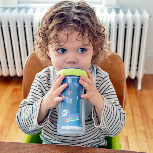 Miniatura 2 de The First Years Disney/Pixar Toy Story Vasos con Boquilla Aislados para Niños - Vasos para Niños Pequeños Seguros para Lavavajillas a Prueba