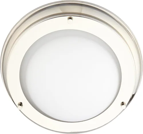 Miniatura 8 de Nuvo 62/514 Montaje empotrado de una luz, 9.63 pulgadas, Pwt, Nckl, B/S, Slvr