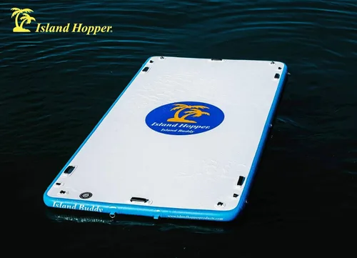 Miniatura 6 de Island Hopper Island Buddy - Muelle inflable para plataforma de agua